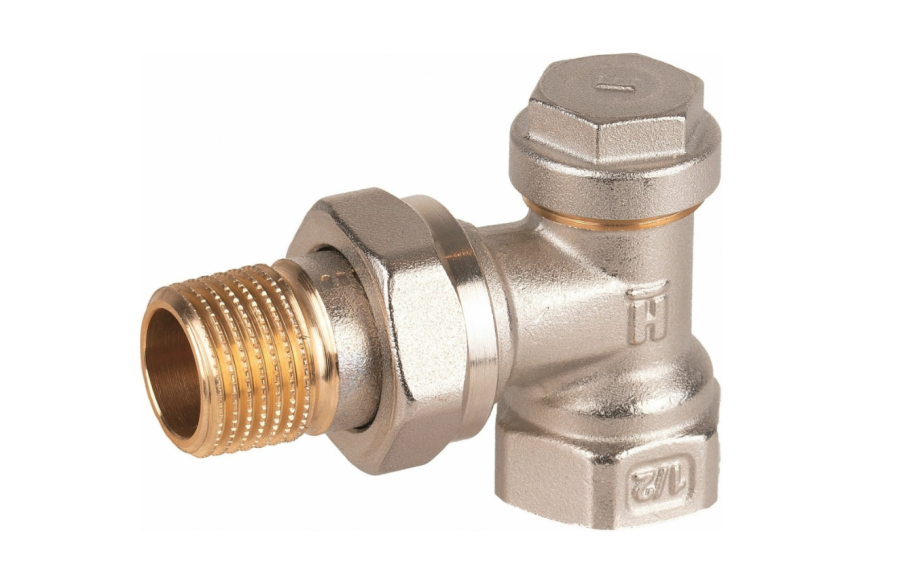 Угловой вентиль для радиатора Honeywell Home v2420e0015ru