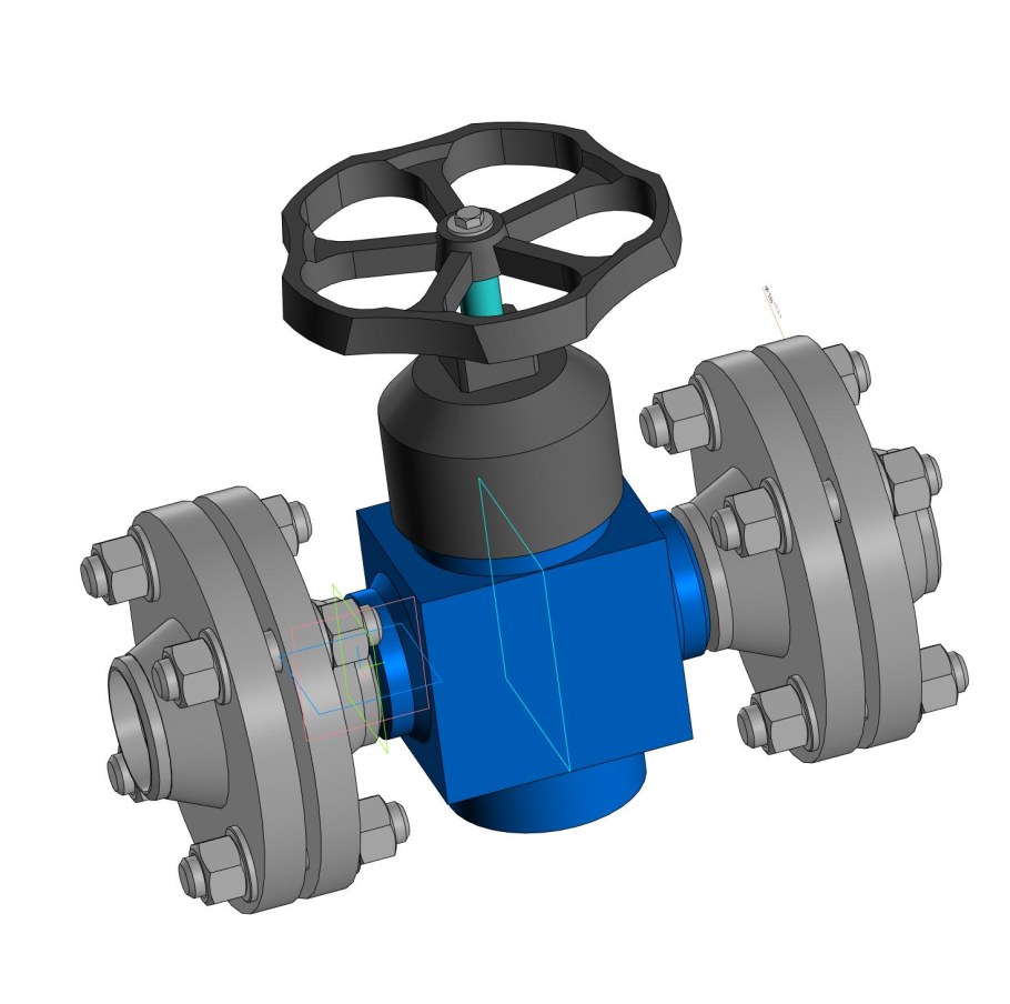 Клапан отсечной ду200х16 Размеры