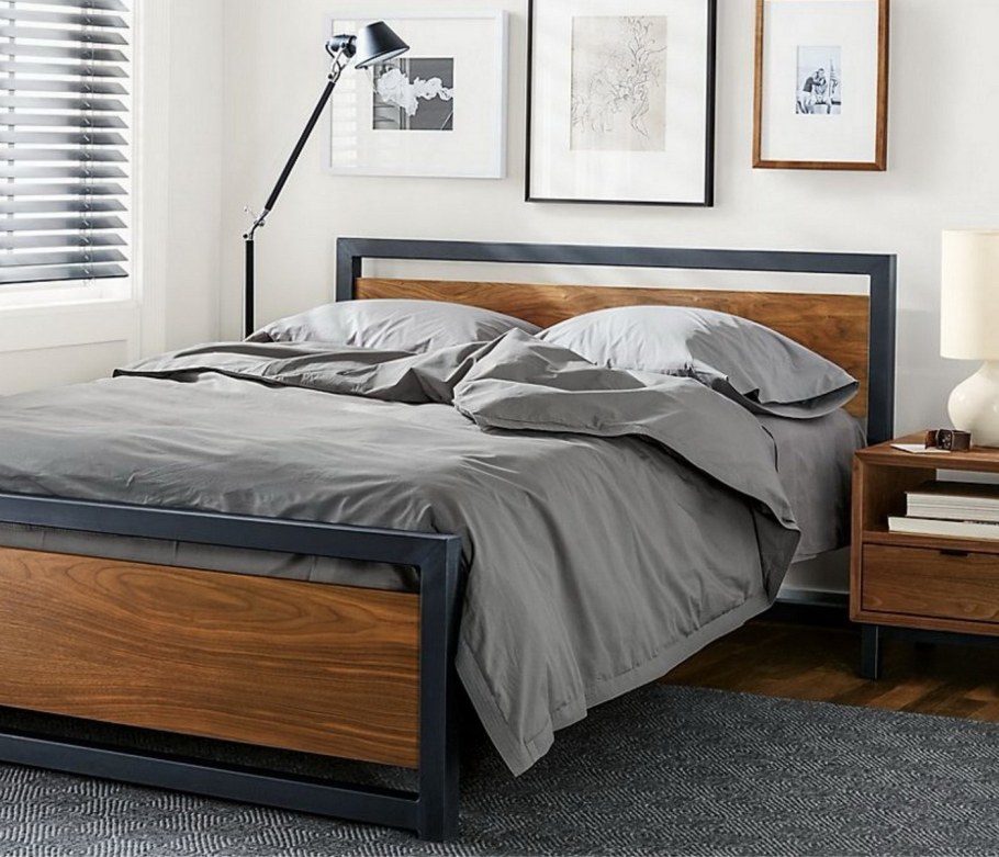 Кровать plper Wood Panel Bed instalnless Steel