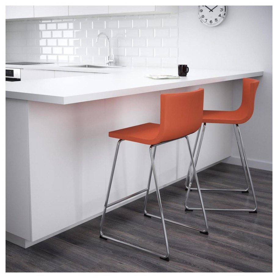 Ikea барные стулья Бернгард