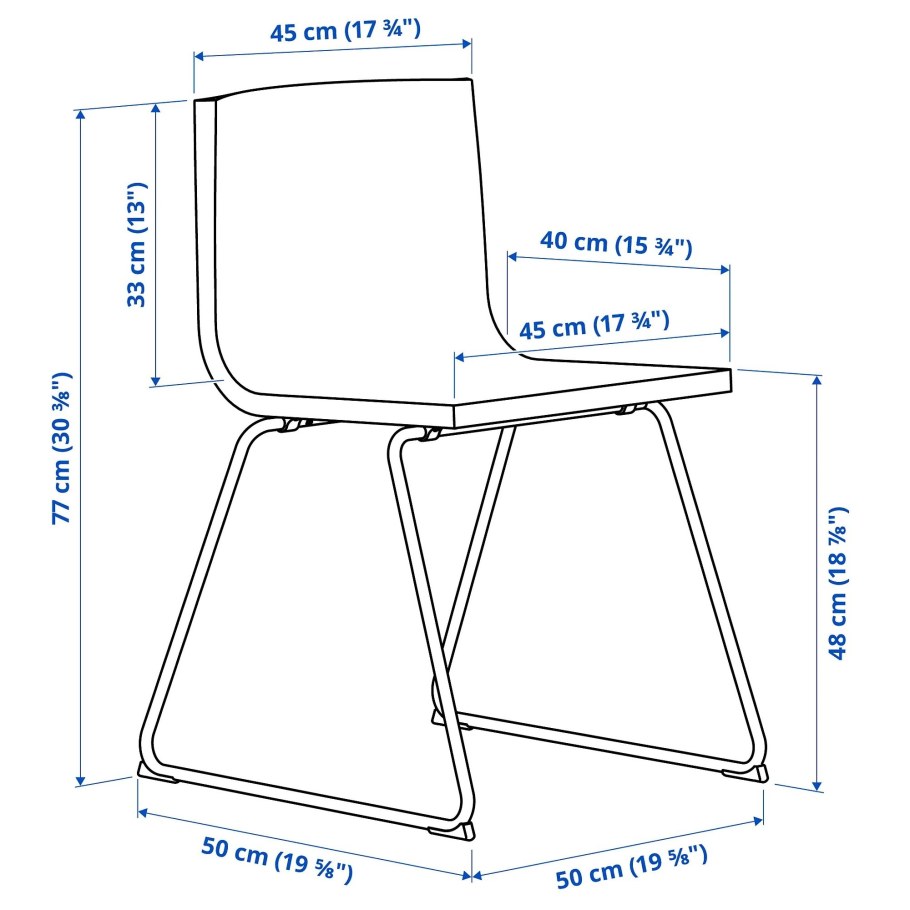 Bernhard Бернгард стул, хромированный/Мьюк темно-коричневый