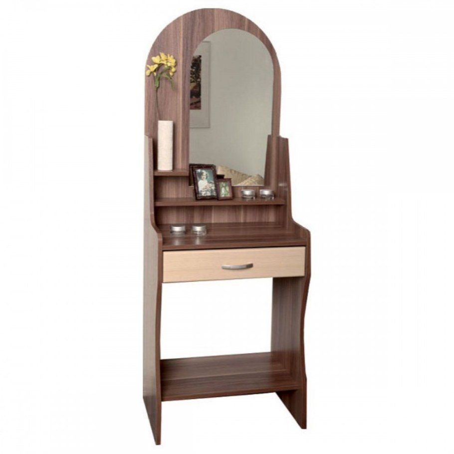 Туалетный столик Надежда м-07 ясень темный/клен