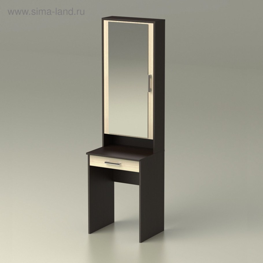 Трюмо танго 550х450х1900 венге дуб Млечный