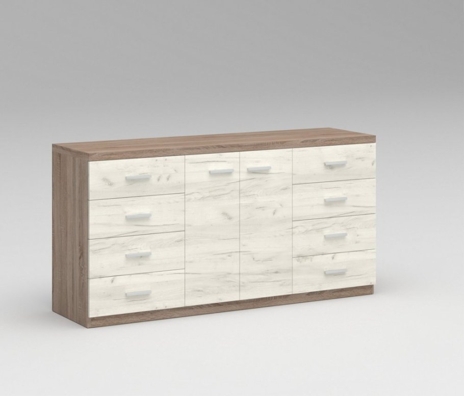 МЛК комод леди дуб крафт