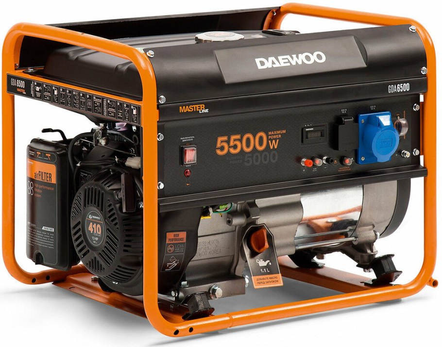 Бензиновый Генератор Daewoo Power products GDA 6500e