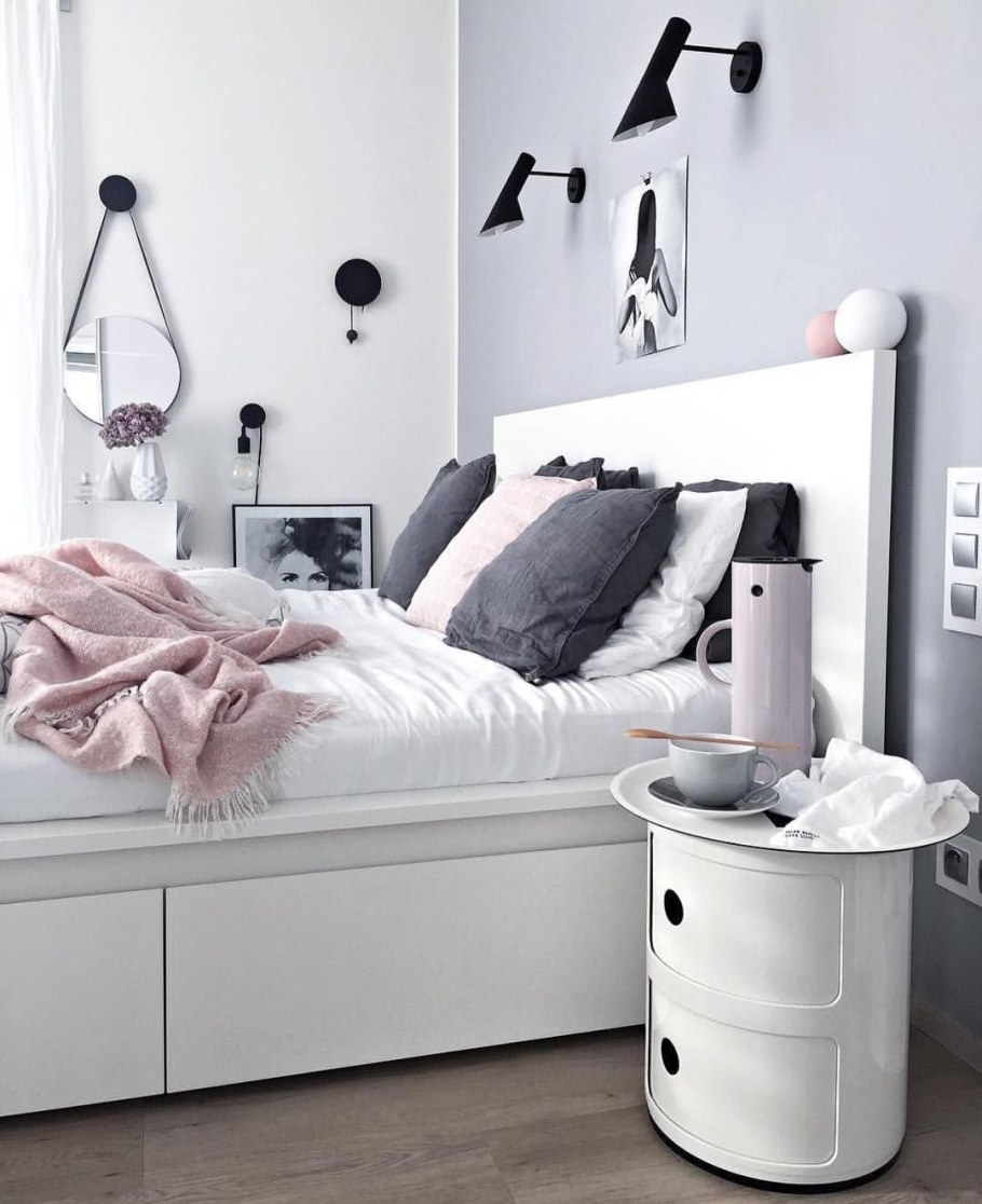 Ikea Malm спальня