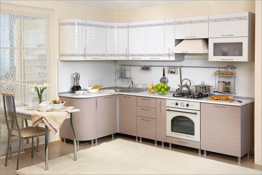 Кухня олива белый глянец ДСВ