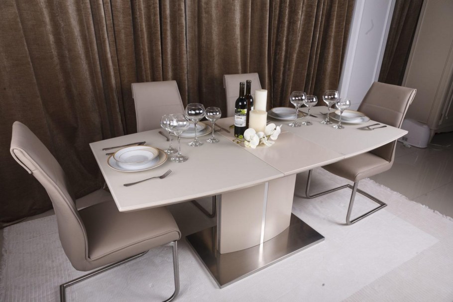 Кухонный стол 140 цвет капучино