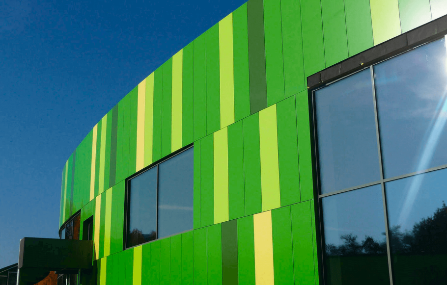 Композит алюкобонд фасад