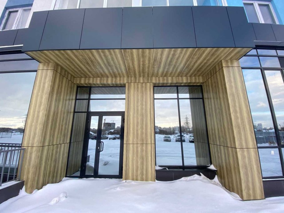 Алюкобонд композитный фасад