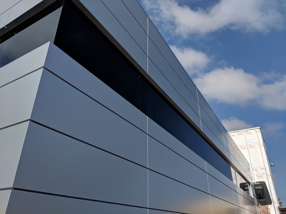 Композит алюкобонд фасад