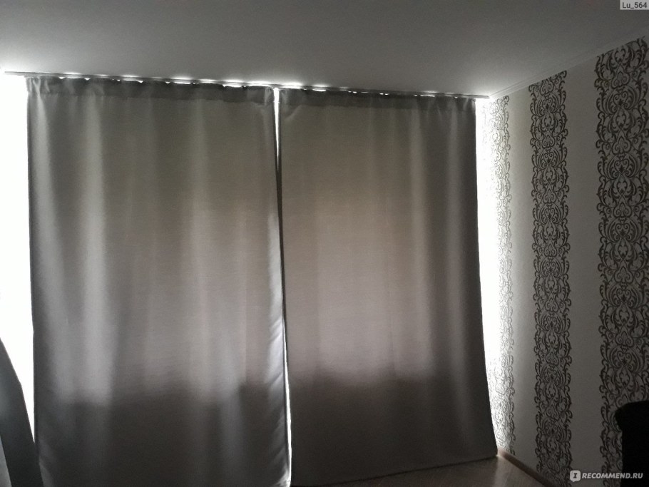 Гардины ВИЛБОРГ серые икеа