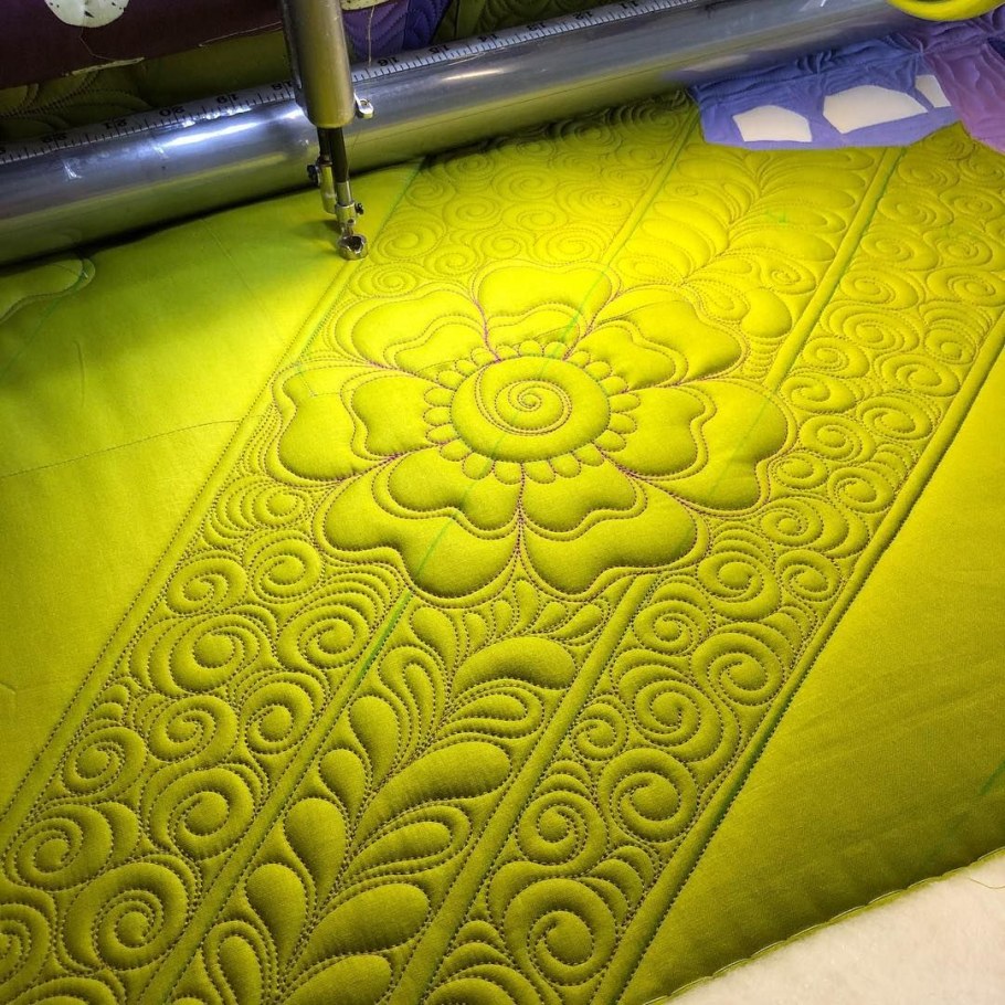 Узорная стежка