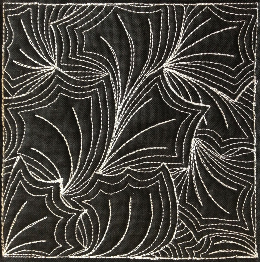 Свободно ходовая стежка квилта