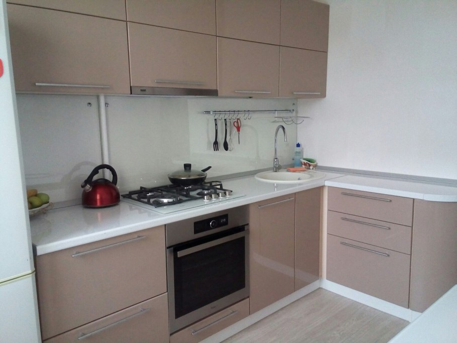 Кухня мокко капучино глянец капучино