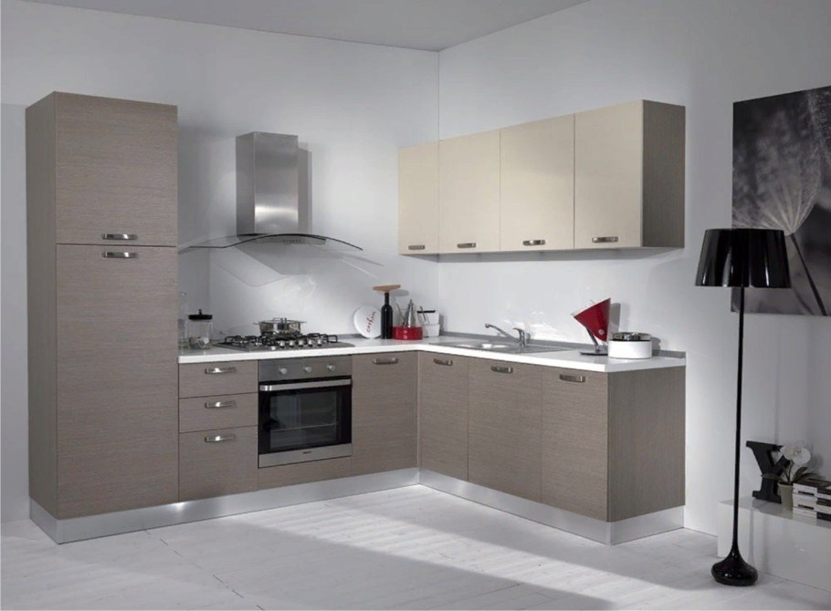 Кухня ваниль мокко глянец