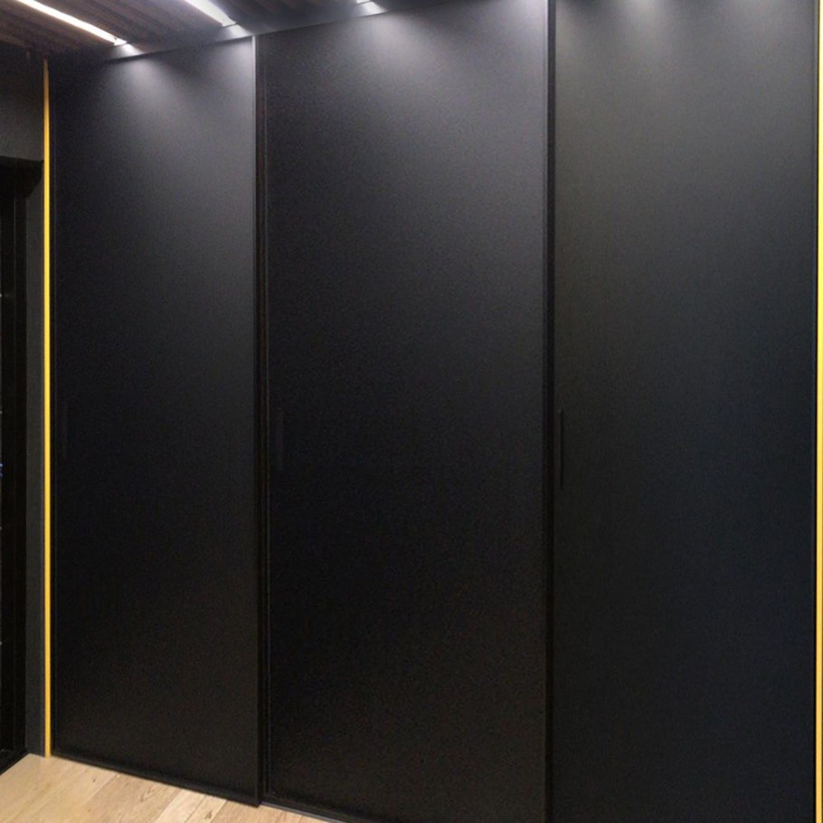 Шкаф-купе AGC Matelac Black Classic - RAL 9005