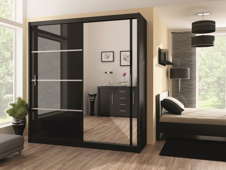 Bastia 200 шкаф-купе графит