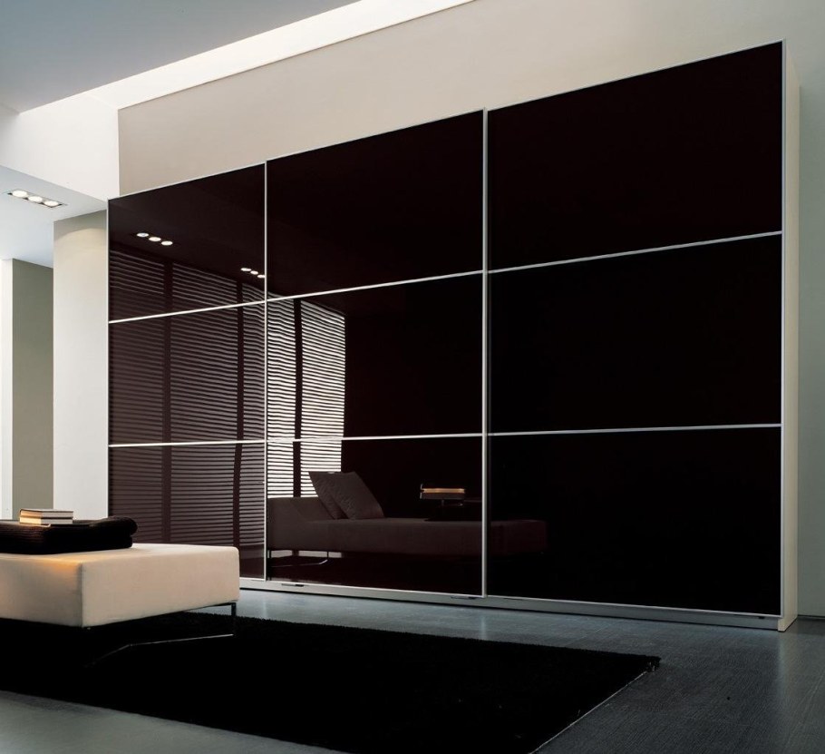 Шкаф купе для спальни хайтек