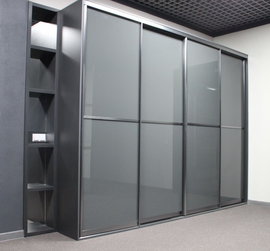 Шкаф купе профиль графит