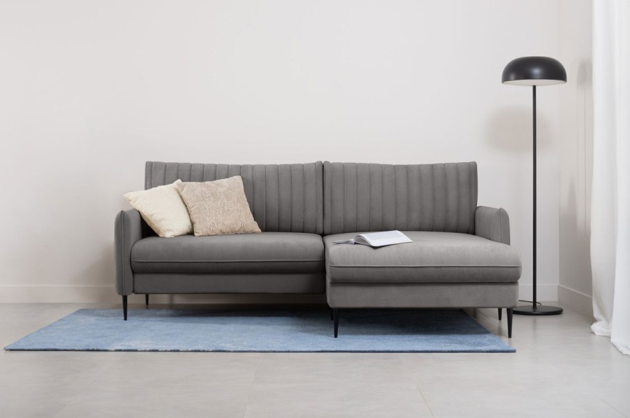 Диван сваут Velvet Grey