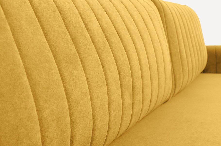 Диван Фолс 160 Velvet Mustard