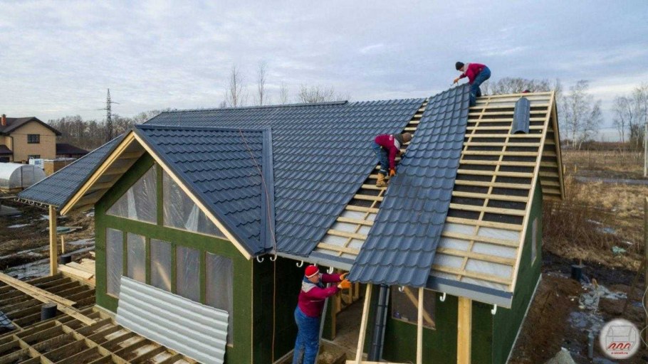 Бюджетный вариант крыши