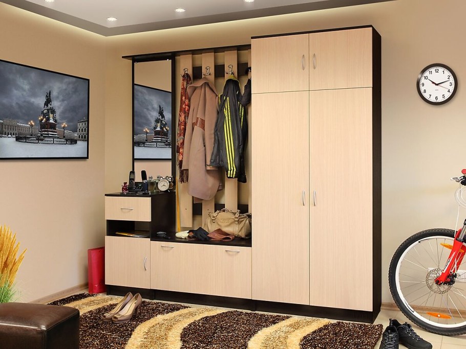 Прихожая Машенька венге дуб молочный