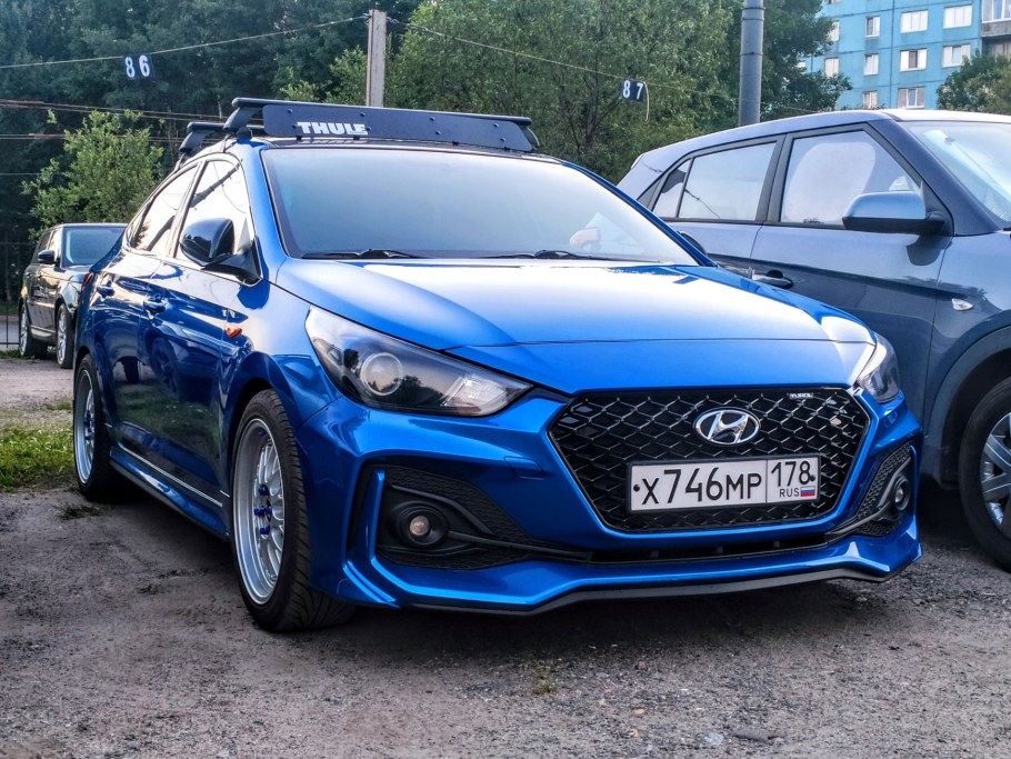 Hyundai Solaris 2020 обвес