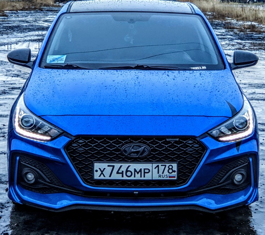 Обвес на Солярис 2017