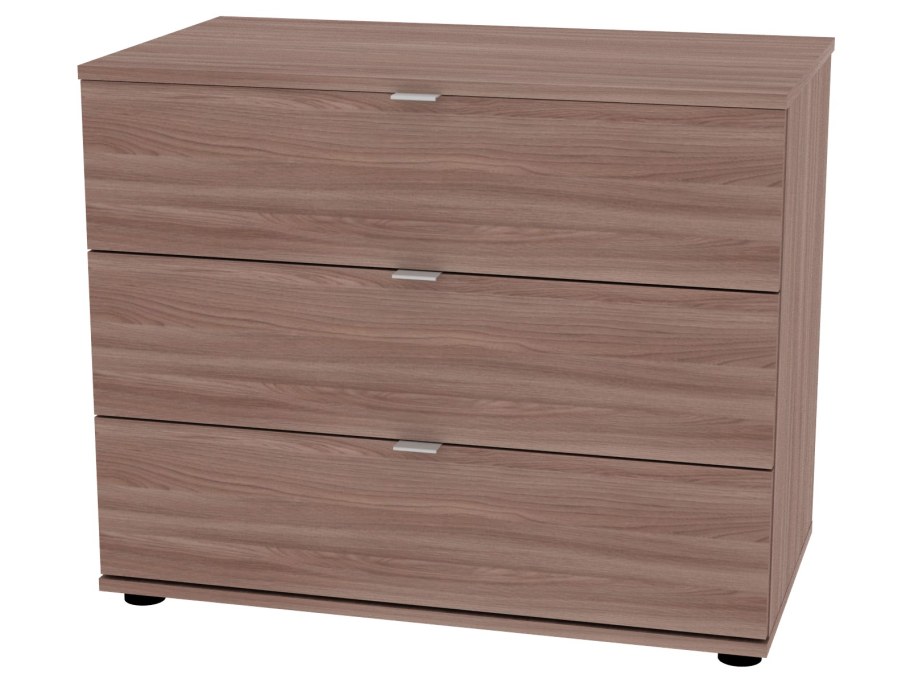 Тумба мобильная а-20 ф.(40*45*56) 3 ящика ясень шимо