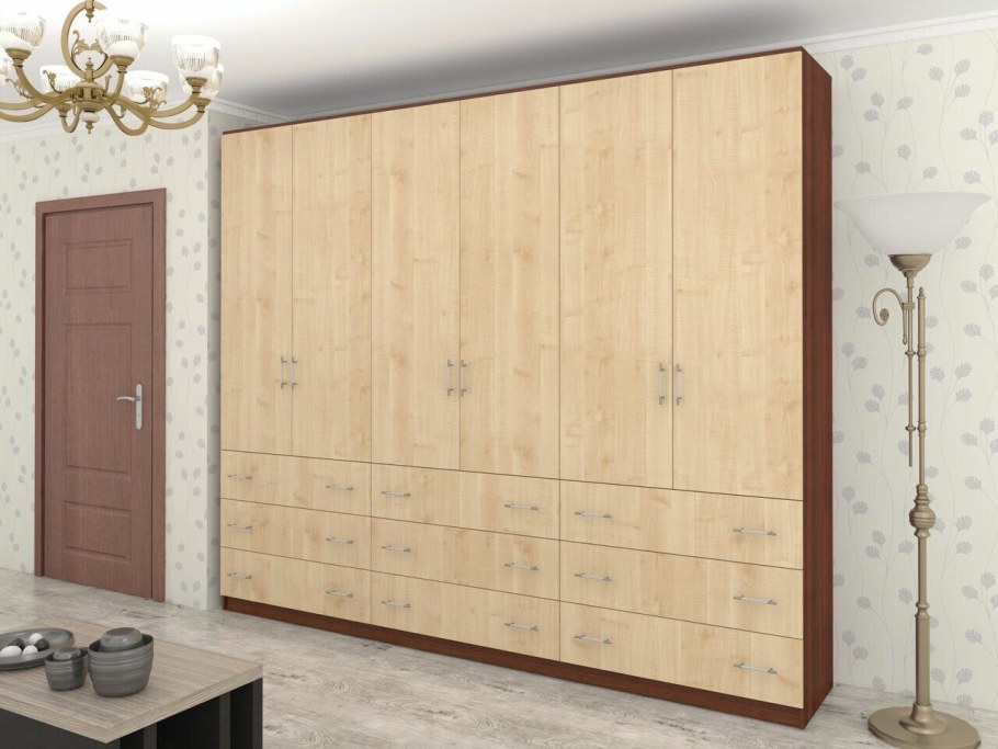 Шкаф распашной Камила 33 ЛДСП msk