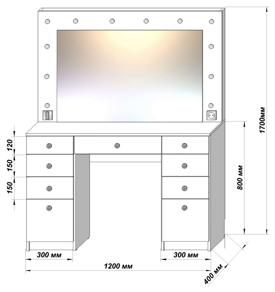 Стол для макияжа