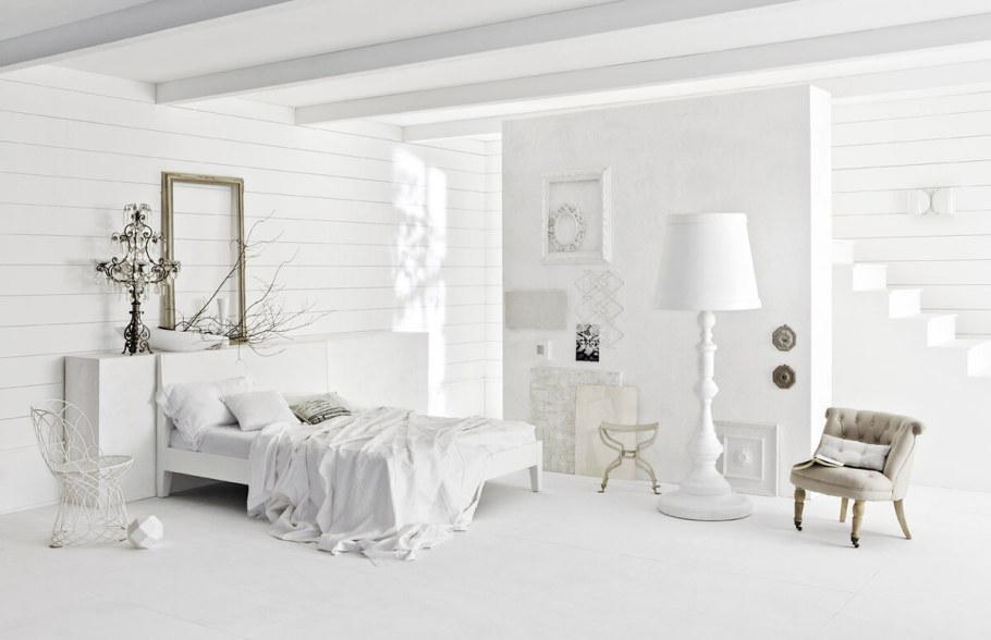 Белый интерьер