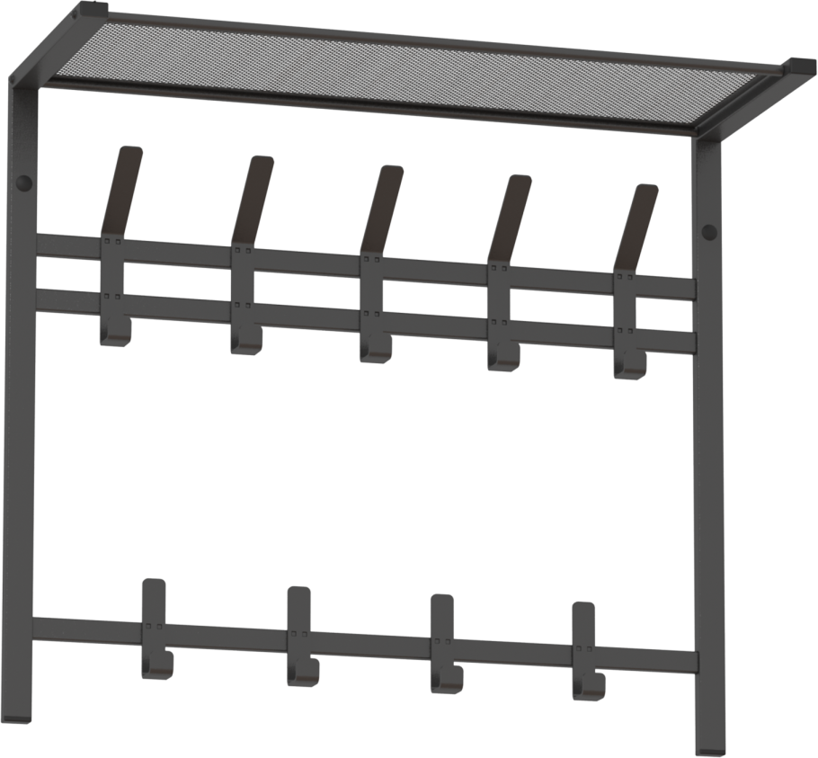 Вешалка с полкой 100 (ЗМИ)