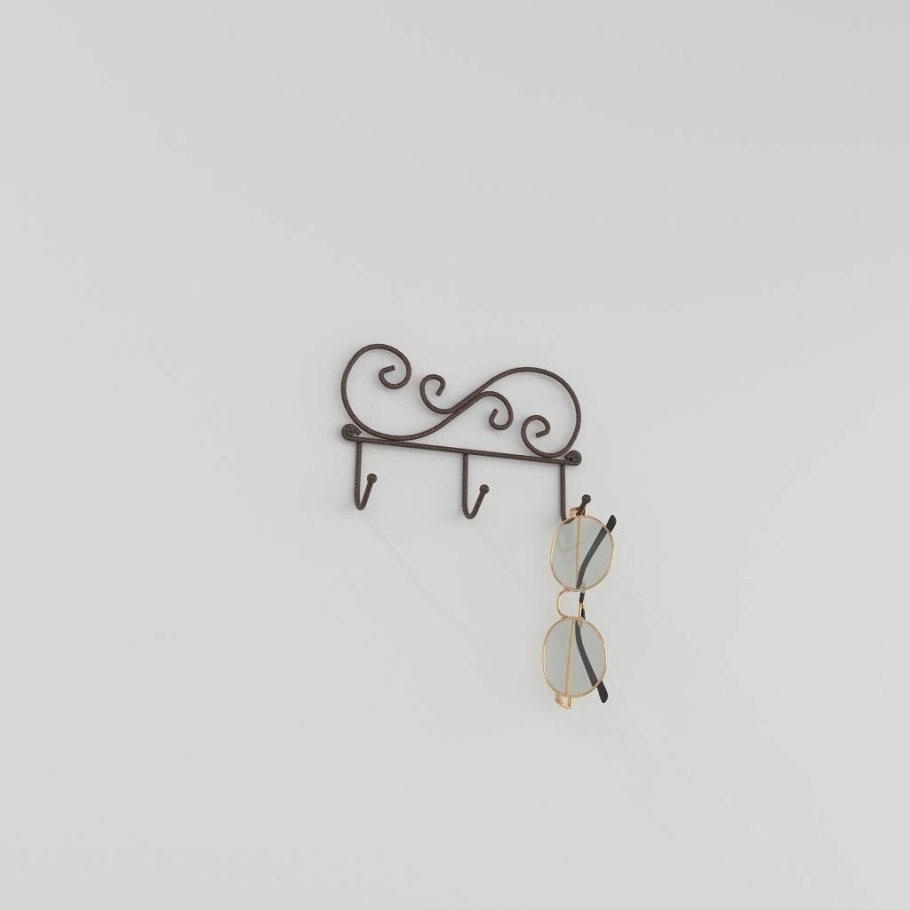 Вешалка с полкой 80см (медный антик)/ВСП 7м