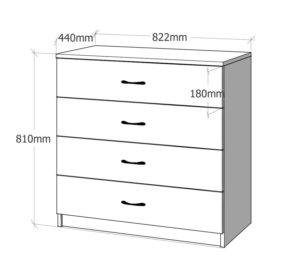 Комод слим-11