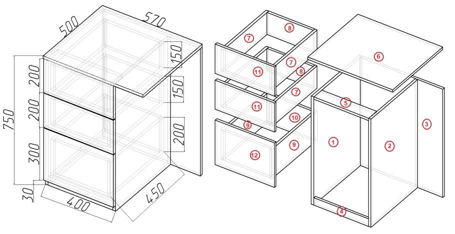 Комод МАЛЬМ икеа габариты