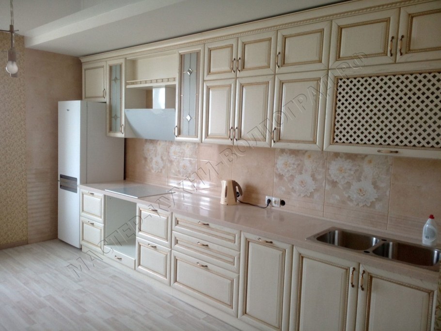 Кухонный гарнитур Будбин икеа белый