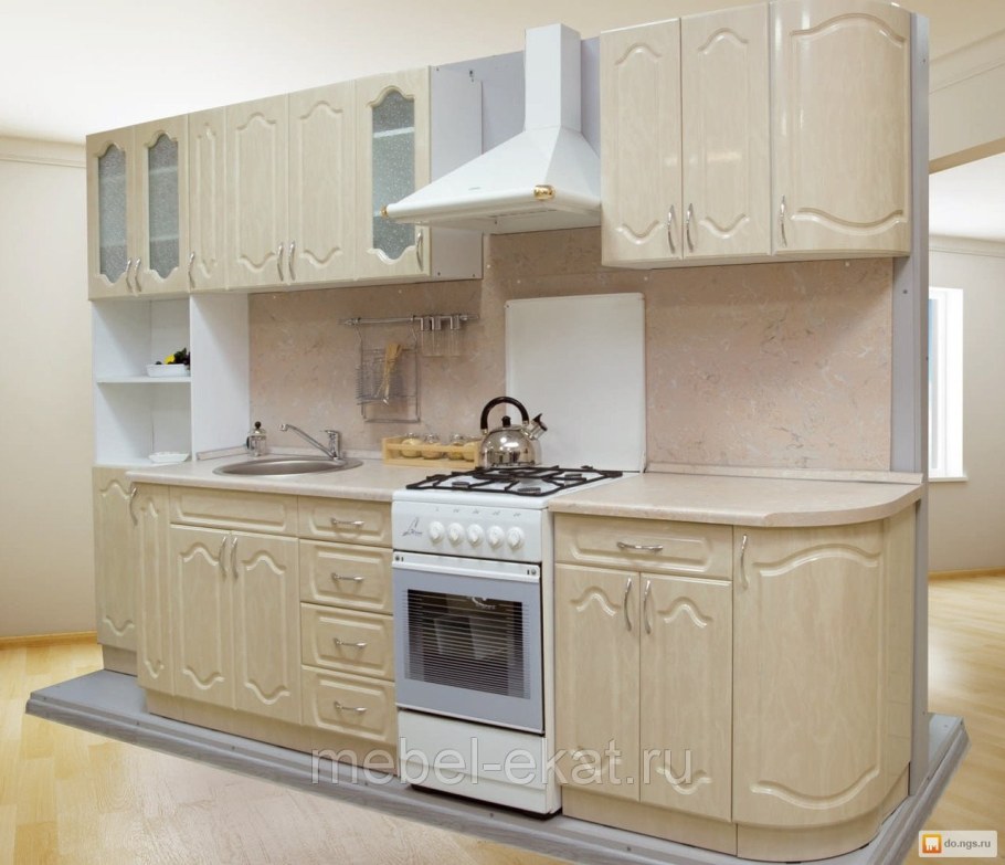 Кухня Леда белая Леруа Мерлен