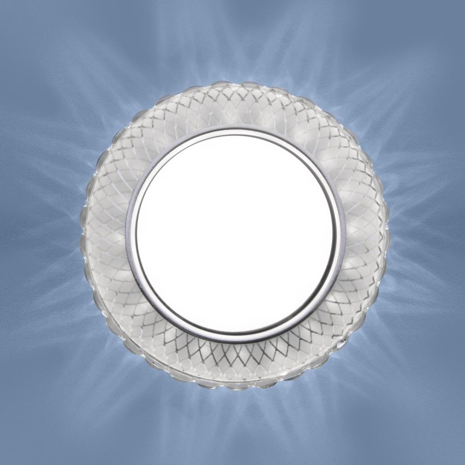 Светильник встраиваемый SL/WH зеркальный/белый 3035 gx53