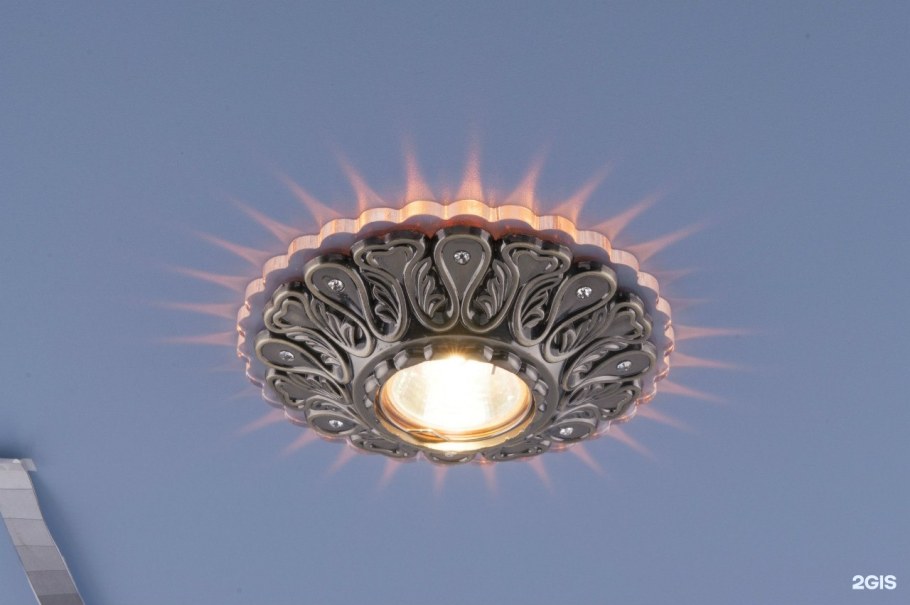 Светильник точечный бронза Электростандарт