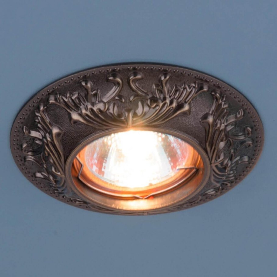 Светильник точечный 7217 mr16 Whg белый/золото