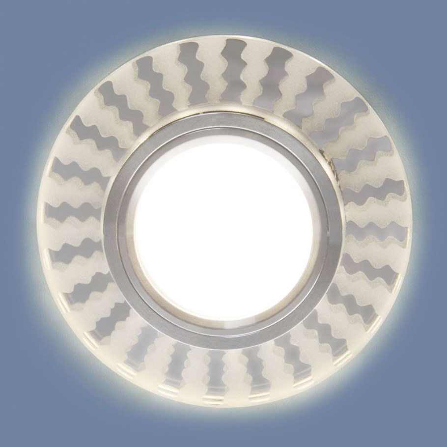 Elektrostandard 7021 mr16 SL/WH зеркальный/белый