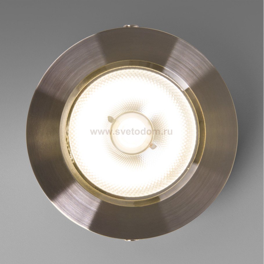 Потолочный светодиодный светильник сатин dls030