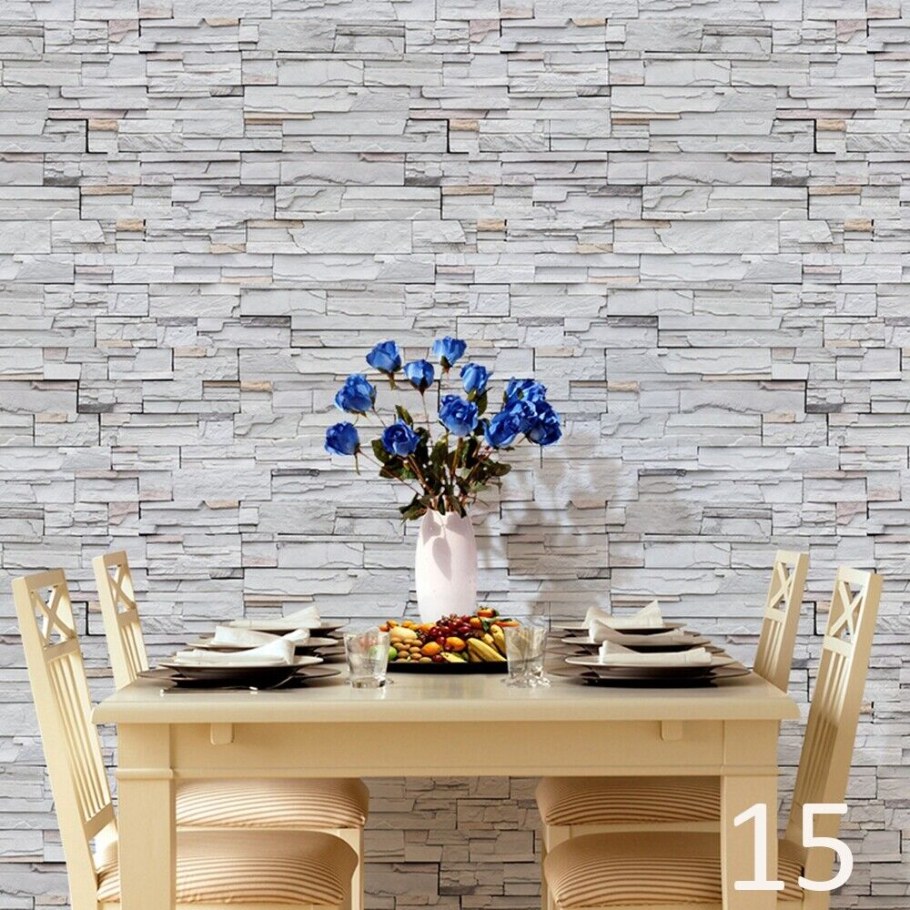 Самоклеящиеся кирпичики на стену