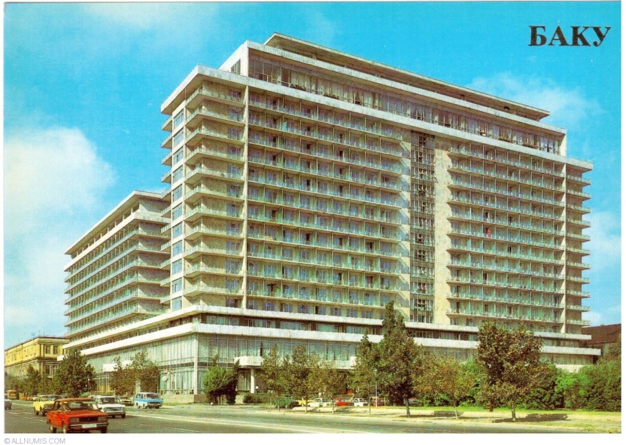 Гостиница старый Интурист в Баку