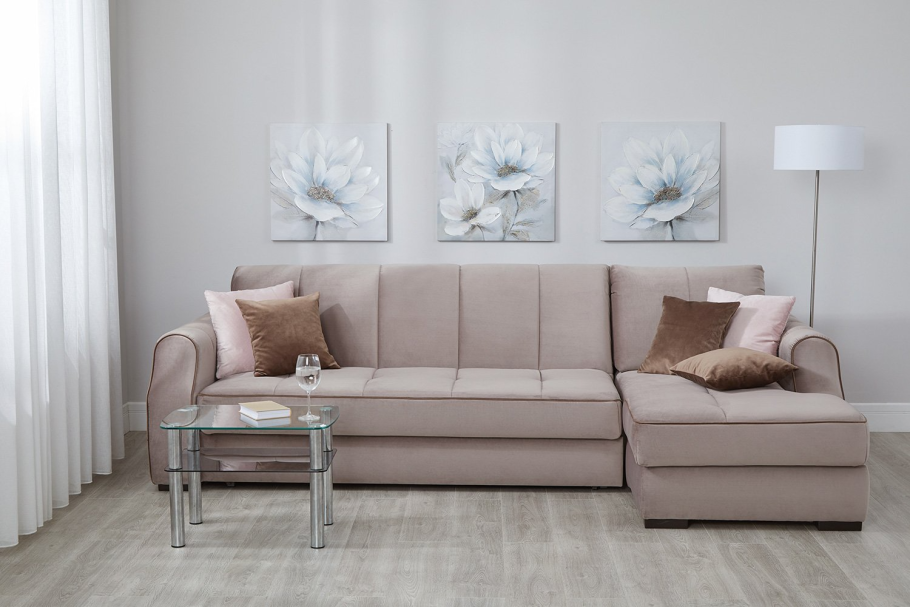 Угловой диван-кровать DREAMART Тулуза