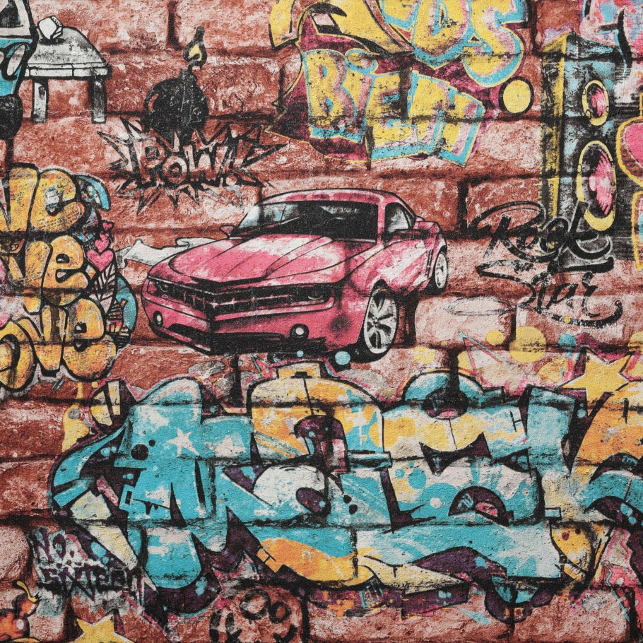 Обои флизелиновые мир Авангард Graffiti 1.06 м 45-221-01