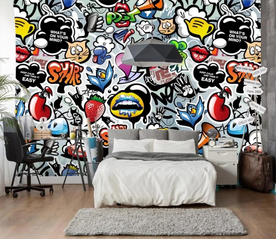 Граффити на стене